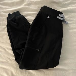 Figs black zamora pants 2.0 small petite